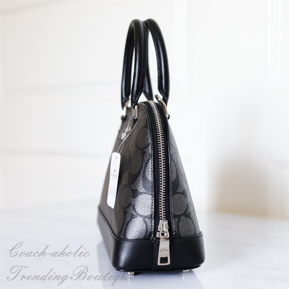 Coach F39556 Mini Sierra in Signature Canvas - Picture 5 of 8